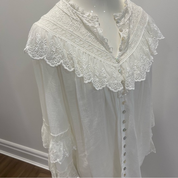 SOLD// Spell and the Gypsy Ella Lace Blouse - Picture 7 of 12